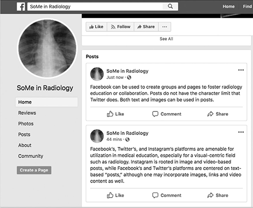 radiology media post